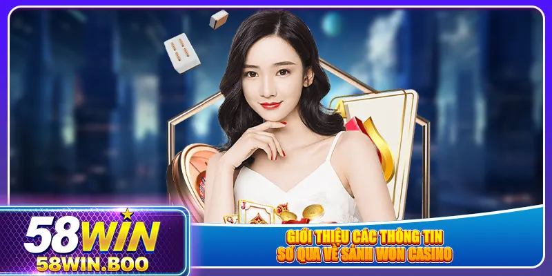 Giới thiệu các thông tin sơ qua về sảnh Won Casino
